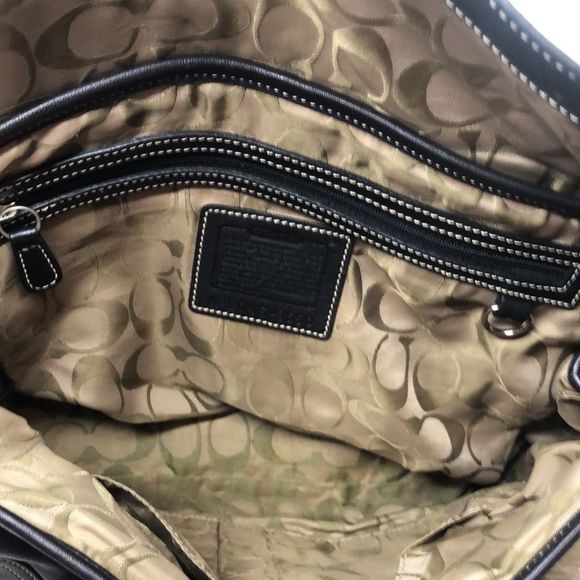 Coach Soho Hamptons flap satchel Leather bag - Picture 8 of 10